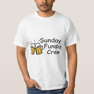 T-shirt Équipage de dimanche Funday (bière)