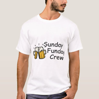 T-shirt Équipage de dimanche Funday (bière)