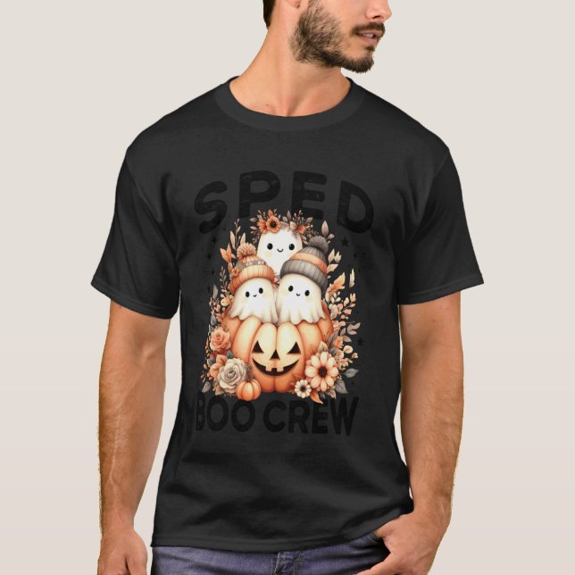 T-shirt Équipage de fantômes de professeurs d'éducation sp (Devant)