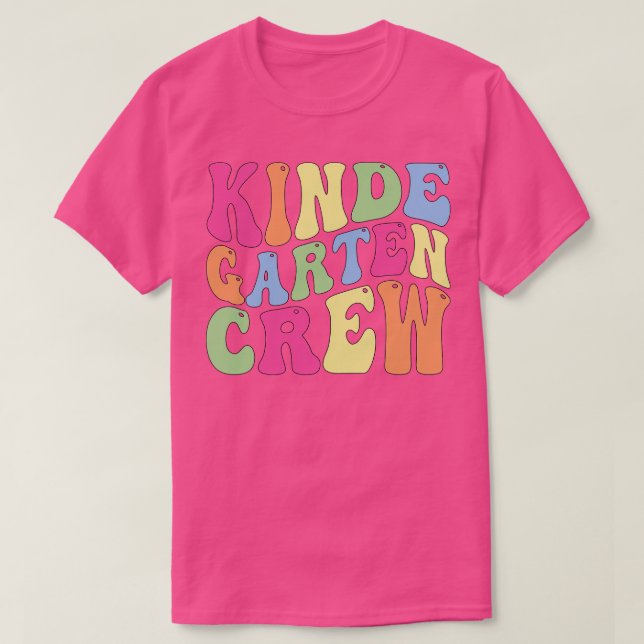 T-shirt Équipage de la garce d'enfants (Design devant)
