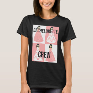 T-shirt Équipage de la mariée soirée enterrement de vie de