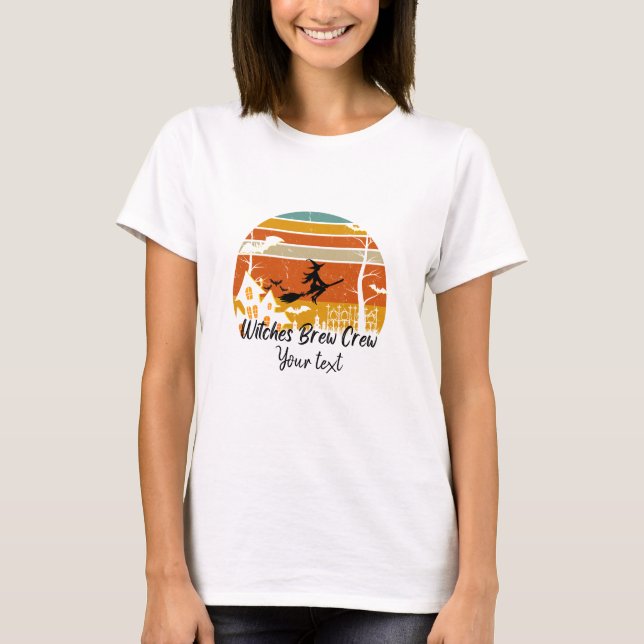 T-shirt Équipage de la Sorcière (Devant)