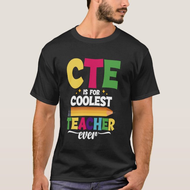 T-shirt Équipage de l'enseignement technique et profession (Devant)