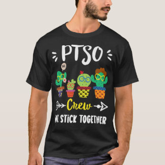 T-shirt Équipage de l'OSTP, équipe de cactus de l'école Fu