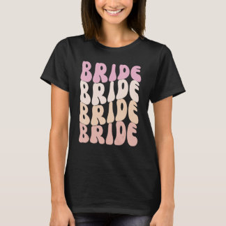 T-shirt Équipage de mariée je fais la fête de bachelorette