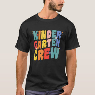T-shirt Équipage de maternelle pour femmes Enfants Re