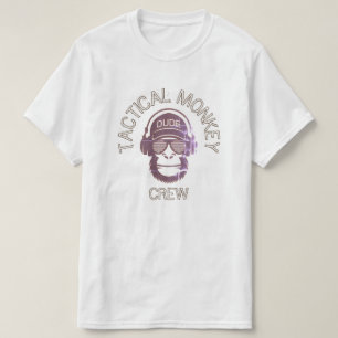 T-SHIRT ÉQUIPAGE DE MONKEY TACTIQUE