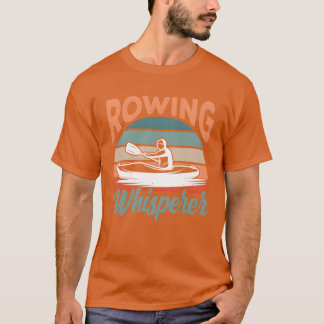 T-shirt Équipage de rameur de chuchoteur de rameur Sports 