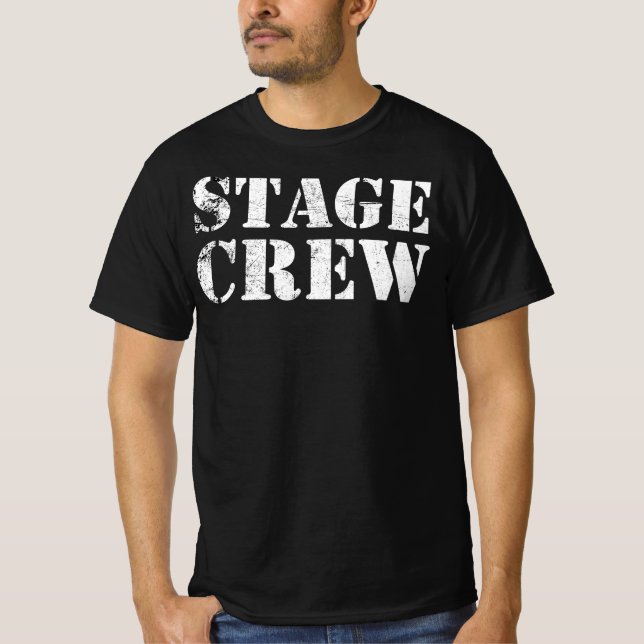 T-shirt Équipage de scène - Théâtre en coulisse Uniforme (Devant)