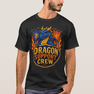 T-shirt Équipage de soutien Dragon pour la fête d'Hallowee