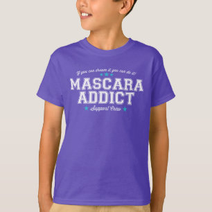 T-shirt Équipage de soutien Mascara Addict