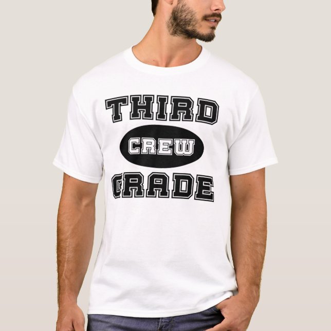 T-shirt Équipage de troisième année (Devant)