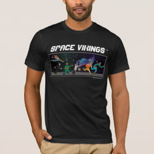 T-shirt Équipage de Vikings de l'espace sur la CHEMISE de