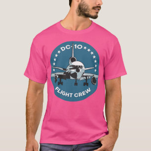 T-shirt Équipage De Vol Dc-10