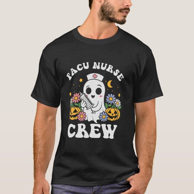 T-shirt Équipage d'infirmière Pacu correspondant au fantôm (Devant)