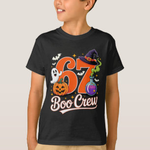 T-shirt équipage drôle d'Halloween fantôme sorcière citrou