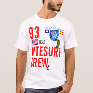 T-shirt Équipage Etats-Unis de Richman Kitesurf de port
