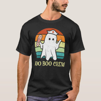 T-shirt Équipage Fantôme Rétro Jour des Infirmières Semain