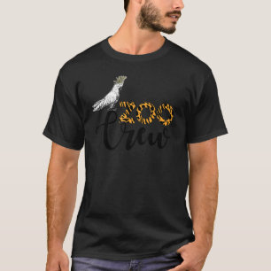 T-shirt Équipage Graphique Soigneur d'Animaux Soigneur de 