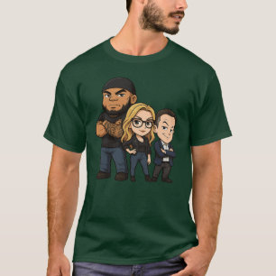 T-shirt Équipage Gutfeld Chibi Greg Gutfeld garçon