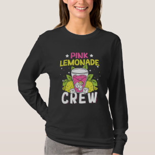 T-shirt Équipage Pink Lemonade Chef de Jus de Citron 19