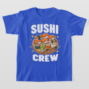 T-shirt Équipage Sushi Sushi Kawaii