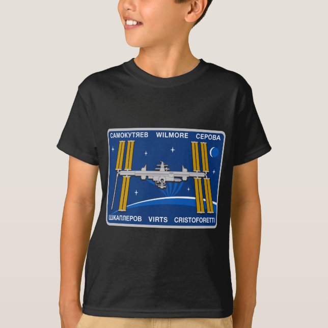 T-shirt Équipages d'ISS :  Expédition 42 (Devant)