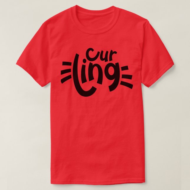 T-shirt Équipe 1 de curling (Design devant)