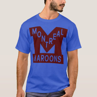T-shirt Équipe 1 de hockey marron de Montréal défaite