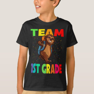 T-shirt Équipe 1ère année Sloth Retour à l'école