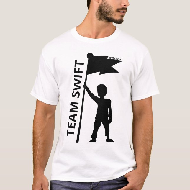 T-shirt Équipe 2017-2018 rapide (Devant)