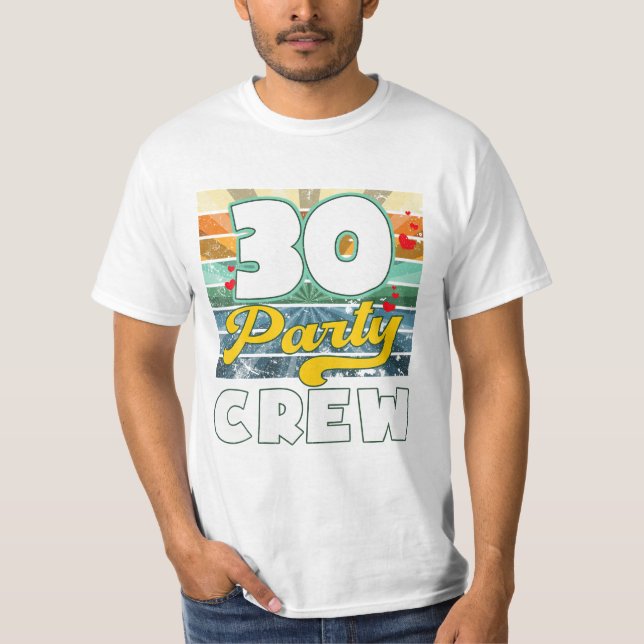 T-shirt Équipe 30 ans (Devant)