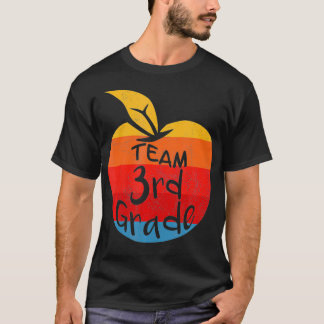 T-shirt Équipe 3e année Troisième Bienvenue à l'école
