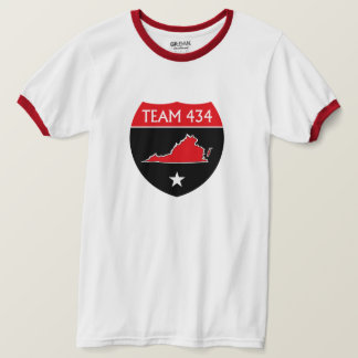 T-SHIRT ÉQUIPE 434 - CTOP - ROUGE