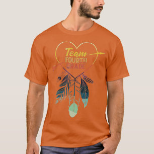 T-shirt Équipe 4e année Enseignant Dernier jour Retour à
