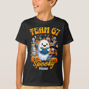 T-shirt Équipe 67 Équipe effrayante drôle Six Sept Mème 6 