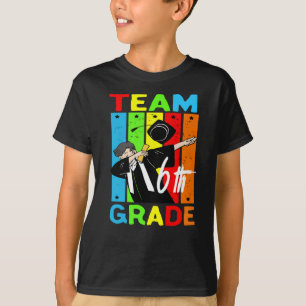 T-shirt Équipe 6e année Retour à l'école Équipe 6e année E