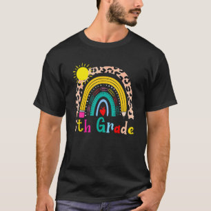 T-shirt Équipe 7e année Escadron Retour à l'école Arc-en-c