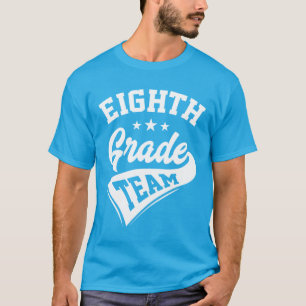 T-shirt Équipe 8E Enseignant De 8E Année Retour À L'École
