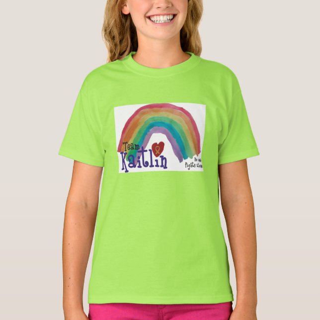 T-shirt Équipe américaine de vêtement de fille Kaitlin TSh (Devant)