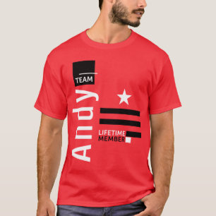 T-shirt Équipe Andy