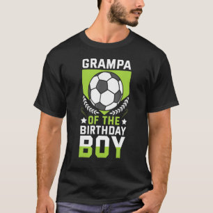T-shirt Équipe Anniversaire Du Joueur De Football De L'Ann