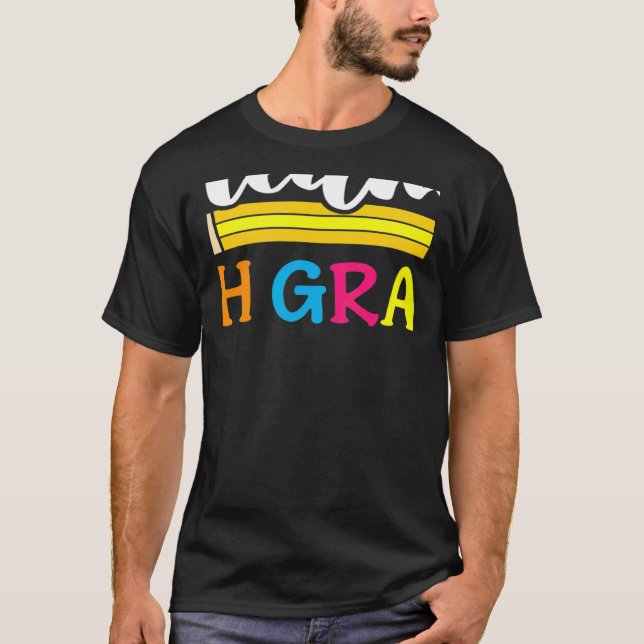 T-shirt Équipe Application de retour à l'école pour les él (Devant)