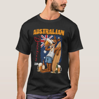 T-shirt Équipe australienne buvant de la bière Funny Austr
