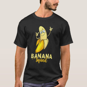 T-shirt Équipe Banane Super Élevage de Fruits de Banane Vé