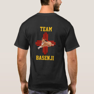 T-shirt Équipe Basenji Nouveau-Mexique Chien Lévrier