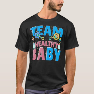 T-shirt Équipe Bébé en santé Famille Révélation de genre 1