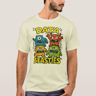 T-Shirt Équipe Bêtes de Données Rugissantes (Mâle)