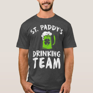T-shirt Équipe Boire Jour de la Saint Patrick Groupe Homm