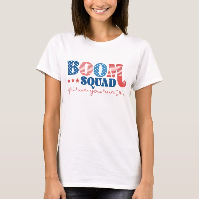 T-shirt Équipe Boum (Devant)